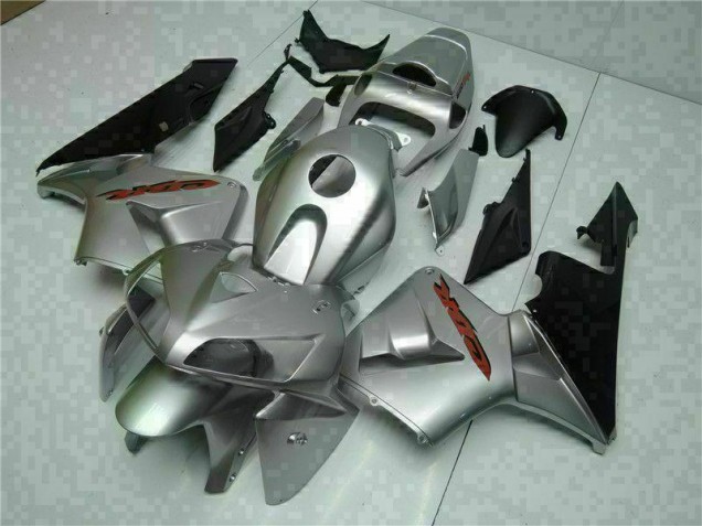 Cheap 2005-2006 Silver Honda CBR600RR Bike Fairing Kit UK Cheap 2005-2006 Silver Honda CBR600RR Bike Fairing Kit UK
