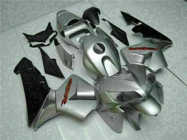 Cheap 2005-2006 Silver Honda CBR600RR Bike Fairing Kit UK Cheap 2005-2006 Silver Honda CBR600RR Bike Fairing Kit UK