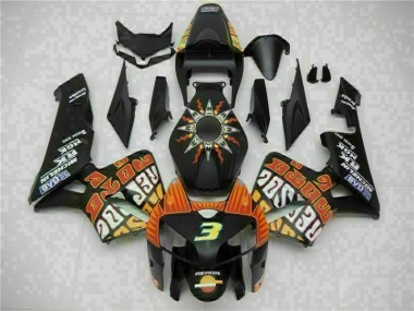 Cheap 2005-2006 Black Honda CBR600RR Motorbike Fairing UK