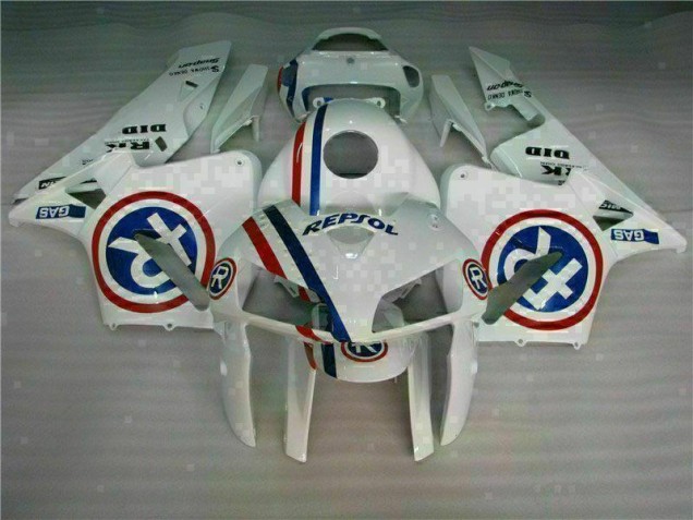 Cheap 2005-2006 White Honda CBR600RR Bike Fairings UK
