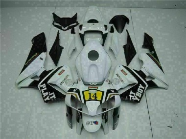 Cheap 2005-2006 White Playboy 14 Honda CBR600RR Motorcycle Replacement Fairings UK
