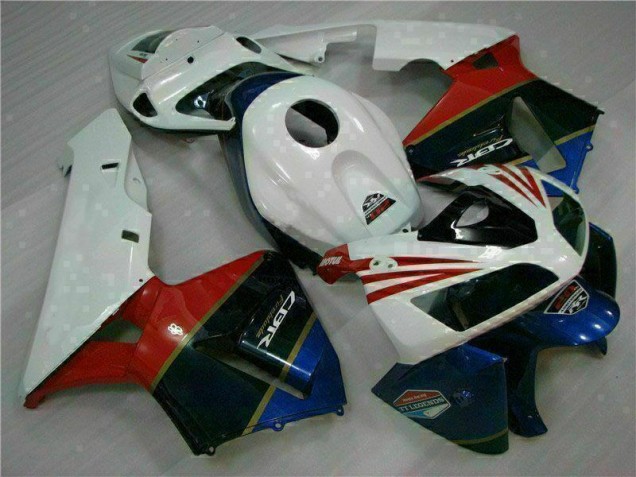 Cheap 2005-2006 White Honda CBR600RR Motorcycle Fairings UK Cheap 2005-2006 White Honda CBR600RR Motorcycle Fairings UK