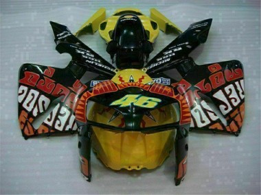 Cheap 2005-2006 Black Red Yellow 46 Honda CBR600RR Motorcycle Fairing UK