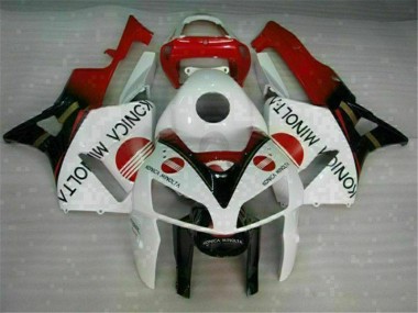 Cheap 2005-2006 White Honda CBR600RR Motorcycle Fairing Kits UK