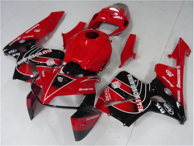 Cheap 2005-2006 Red Black Honda CBR600RR Motorcycle Fairing Kit UK Cheap 2005-2006 Red Black Honda CBR600RR Motorcycle Fairing Kit UK