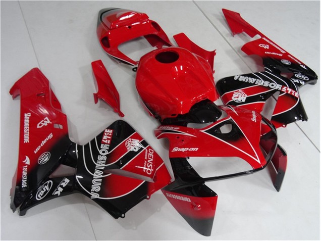 Cheap 2005-2006 Red Black Honda CBR600RR Motorcycle Fairing Kit UK Cheap 2005-2006 Red Black Honda CBR600RR Motorcycle Fairing Kit UK