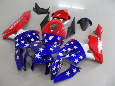 Cheap 2005-2006 America Flag Honda CBR600RR Motorcycle Fairings UK
