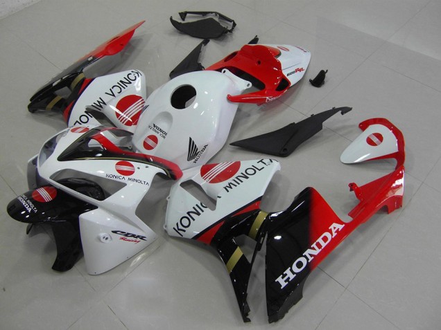 Cheap 2005-2006 Red Konica Honda CBR600RR Motorbike Fairing Kits UK Cheap 2005-2006 Red Konica Honda CBR600RR Motorbike Fairing Kits UK