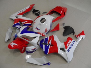 Cheap 2005-2006 White Blue Red Motul HRC Honda CBR600RR Moto Fairings UK