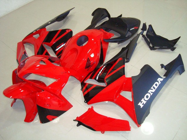 Cheap 2005-2006 Red Black Honda CBR600RR Bike Fairings UK Cheap 2005-2006 Red Black Honda CBR600RR Bike Fairings UK