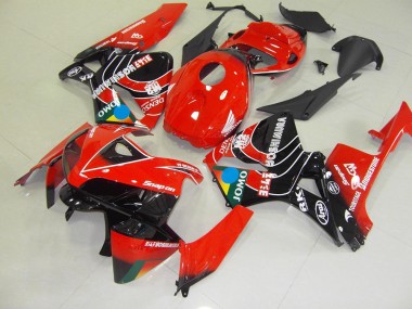 Cheap 2005-2006 Red Black Jomo Honda CBR600RR Motor Bike Fairings UK