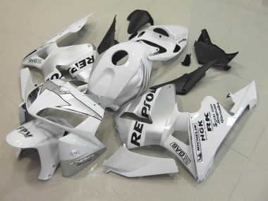Cheap 2005-2006 Repsol White Silver Honda CBR600RR Bike Fairing Kit UK