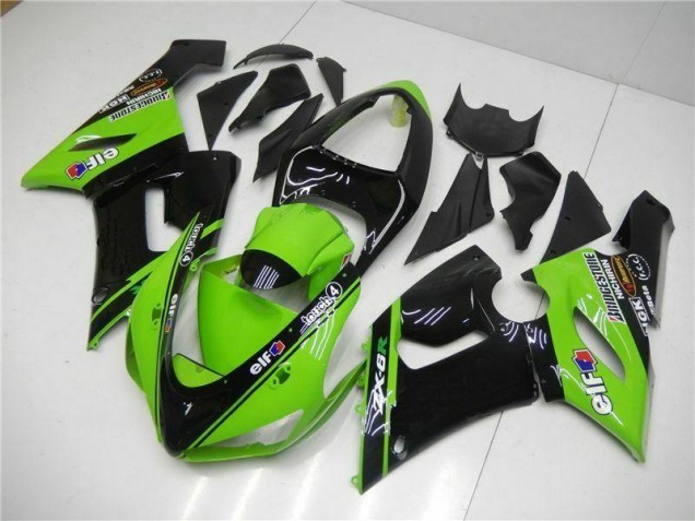 Cheap 2005-2006 Green Kawasaki ZX6R Motorcycle Fairings Kit UK Cheap 2005-2006 Green Kawasaki ZX6R Motorcycle Fairings Kit UK