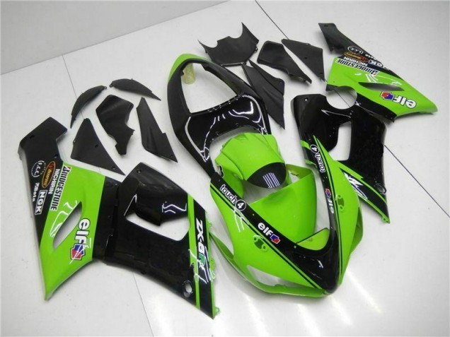 Cheap 2005-2006 Green Kawasaki ZX6R Motorcycle Fairings Kit UK Cheap 2005-2006 Green Kawasaki ZX6R Motorcycle Fairings Kit UK