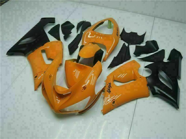Cheap 2005-2006 Orange Kawasaki ZX6R Bike Fairing UK Cheap 2005-2006 Orange Kawasaki ZX6R Bike Fairing UK