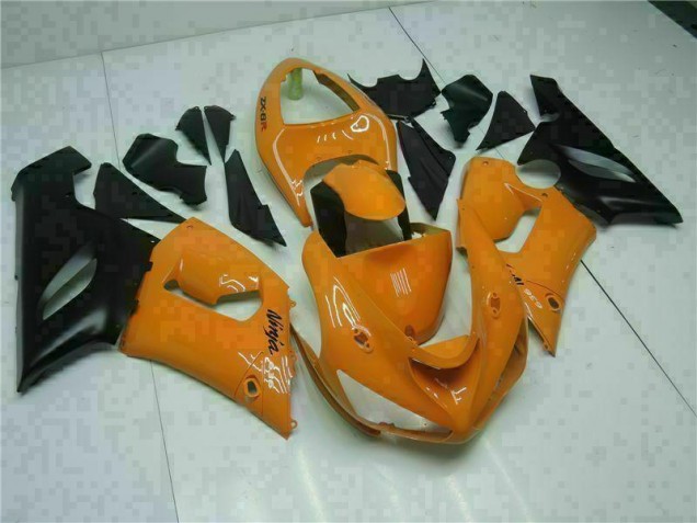 Cheap 2005-2006 Orange Kawasaki ZX6R Bike Fairing UK Cheap 2005-2006 Orange Kawasaki ZX6R Bike Fairing UK