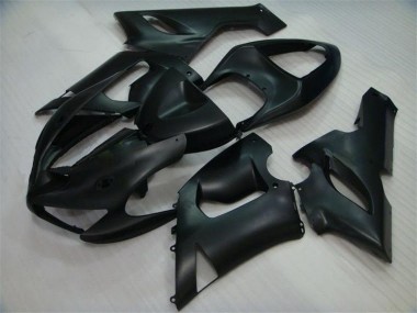 Cheap 2005-2006 Matte Black Kawasaki ZX6R Bike Fairing UK