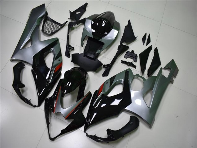 Cheap 2005-2006 Black Silver Suzuki GSXR 1000 Motorcycle Fairing Kit UK Cheap 2005-2006 Black Silver Suzuki GSXR 1000 Motorcycle Fairing Kit UK