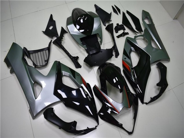 Cheap 2005-2006 Black Silver Suzuki GSXR 1000 Motorcycle Fairing Kit UK Cheap 2005-2006 Black Silver Suzuki GSXR 1000 Motorcycle Fairing Kit UK
