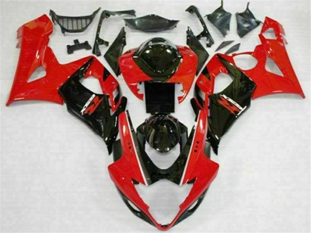 Cheap 2005-2006 Red Black Suzuki GSXR 1000 Motorcycle Fairings UK Cheap 2005-2006 Red Black Suzuki GSXR 1000 Motorcycle Fairings UK