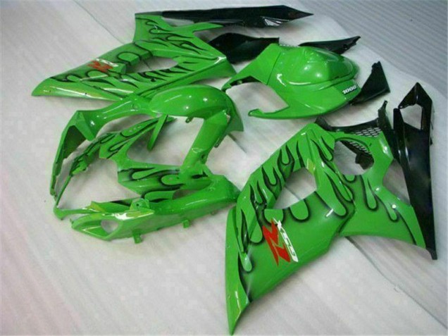Cheap 2005-2006 Green Suzuki GSXR 1000 Motorcycle Fairing UK