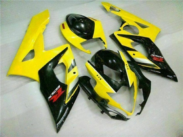 Cheap 2005-2006 Yellow Black Suzuki GSXR 1000 Motorcycle Fairings Kits UK Cheap 2005-2006 Yellow Black Suzuki GSXR 1000 Motorcycle Fairings Kits UK