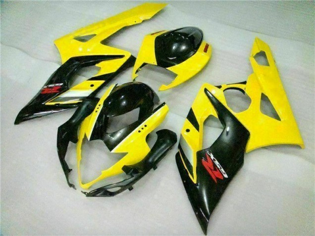 Cheap 2005-2006 Yellow Black Suzuki GSXR 1000 Motorcycle Fairings Kits UK Cheap 2005-2006 Yellow Black Suzuki GSXR 1000 Motorcycle Fairings Kits UK
