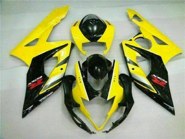 Cheap 2005-2006 Yellow Black Suzuki GSXR 1000 Motorcycle Fairings Kits UK Cheap 2005-2006 Yellow Black Suzuki GSXR 1000 Motorcycle Fairings Kits UK