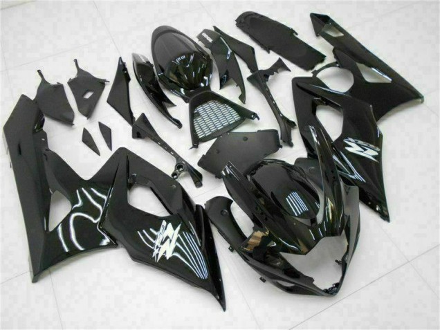 Cheap 2005-2006 Glossy Black Suzuki GSXR 1000 Motor Fairings UK
