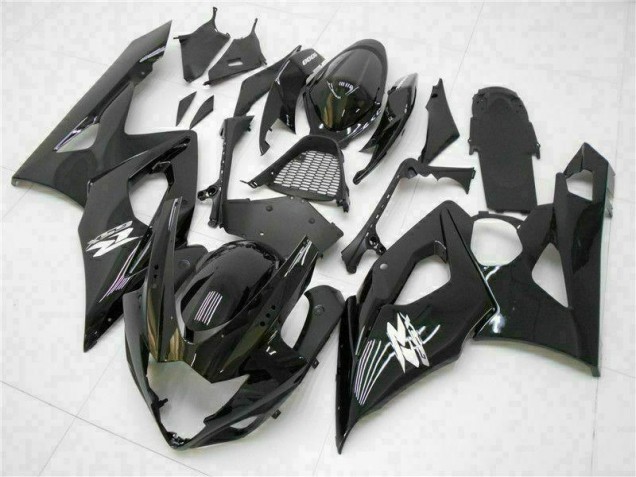 Cheap 2005-2006 Glossy Black Suzuki GSXR 1000 Motor Fairings UK