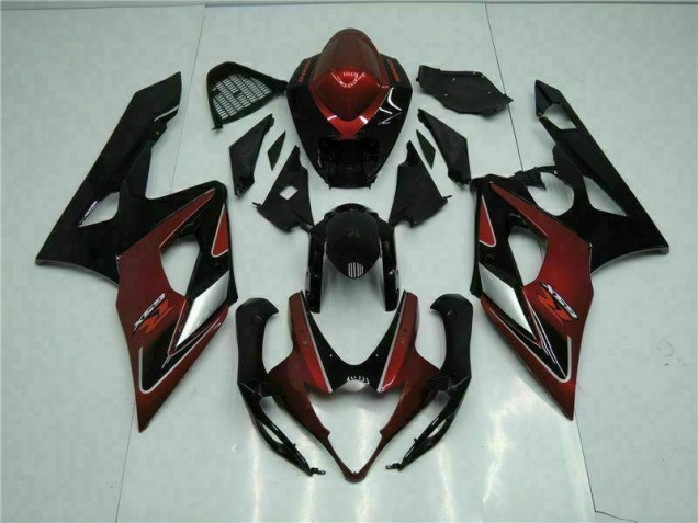 Cheap 2005-2006 Red Black Suzuki GSXR 1000 Motorbike Fairings UK Cheap 2005-2006 Red Black Suzuki GSXR 1000 Motorbike Fairings UK