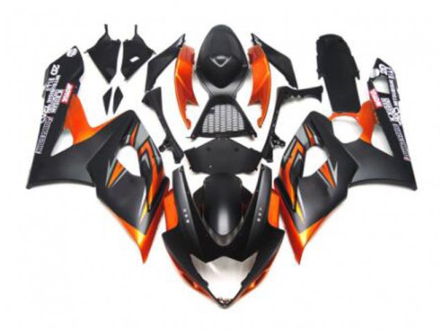 Cheap 2005-2006 Black Orange Suzuki GSXR 1000 Motorbike Fairing UK