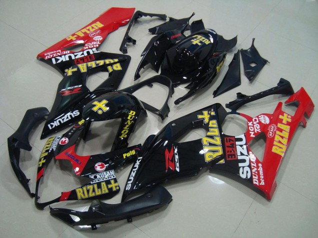 Cheap 2005-2006 Black Red Rizla Suzuki GSXR 1000 Motorcycle Replacement Fairings UK