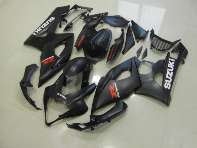 Cheap 2005-2006 Matte Black with White Decals Suzuki GSXR 1000 Bike Fairing Kit UK Cheap 2005-2006 Matte Black with White Decals Suzuki GSXR 1000 Bike Fairing Kit UK