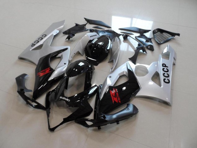 Cheap 2005-2006 Silver Black Suzuki GSXR 1000 Moto Fairings UK Cheap 2005-2006 Silver Black Suzuki GSXR 1000 Moto Fairings UK