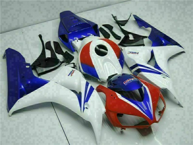 Cheap 2006-2007 Blue White Honda CBR1000RR Motorbike Fairing Kits UK Cheap 2006-2007 Blue White Honda CBR1000RR Motorbike Fairing Kits UK