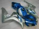 Cheap 2006-2007 Blue Silver Honda CBR1000RR Motorcycle Fairings Kits UK