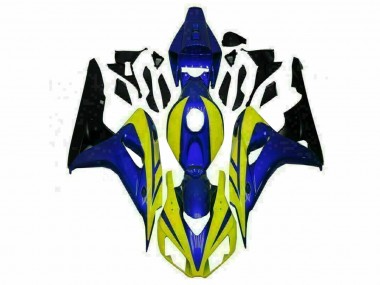 Cheap 2006-2007 Blue Yellow Honda CBR1000RR Motorcycle Replacement Fairings UK
