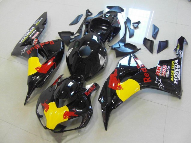 Cheap 2006-2007 Black Red Bull Honda CBR1000RR Bike Fairing Kit UK Cheap 2006-2007 Black Red Bull Honda CBR1000RR Bike Fairing Kit UK