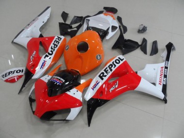 Cheap 2006-2007 Black Red White Repsol Honda CBR1000RR Motorbike Fairing Kits UK