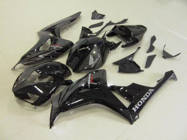 Cheap 2006-2007 Black Silver Honda CBR1000RR Motorcyle Fairings UK