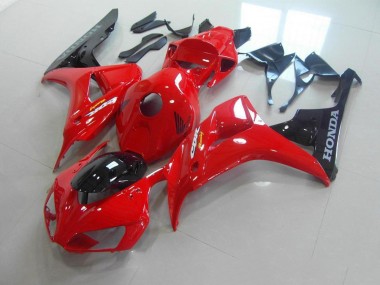 Cheap 2006-2007 Red Honda CBR1000RR Motorcycle Fairings Kit UK