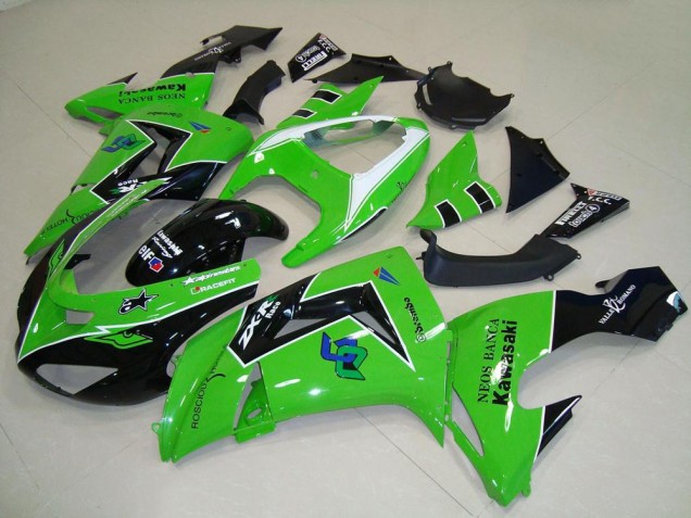 Cheap 2006-2007 Green Kawasaki ZX10R Motorcycle Fairings UK Cheap 2006-2007 Green Kawasaki ZX10R Motorcycle Fairings UK