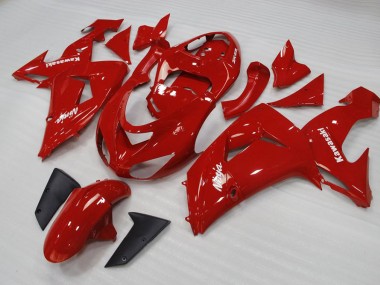 Cheap 2006-2007 Red Kawasaki ZX10R Motorbike Fairings UK