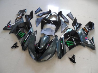 Cheap 2006-2007 Grey Monster Kawasaki ZX10R Motorcycle Fairing UK