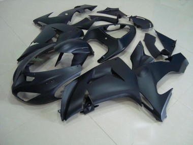 Cheap 2006-2007 Matte Black Kawasaki ZX10R Motorcycle Fairing Kit UK