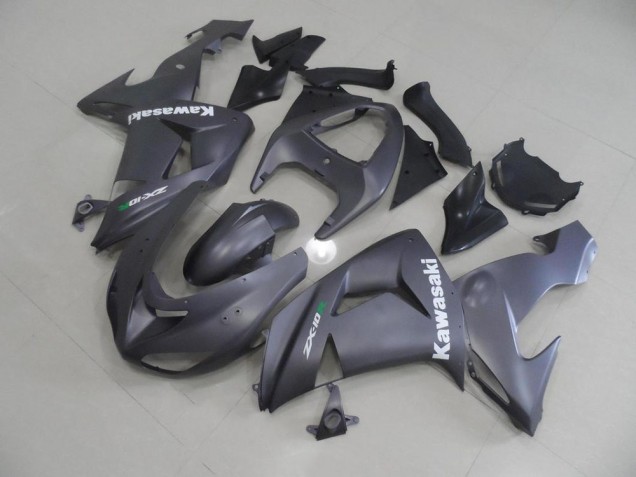 Cheap 2006-2007 Grey with White Decals Kawasaki ZX10R Motor Bike Fairings UK Cheap 2006-2007 Grey with White Decals Kawasaki ZX10R Motor Bike Fairings UK