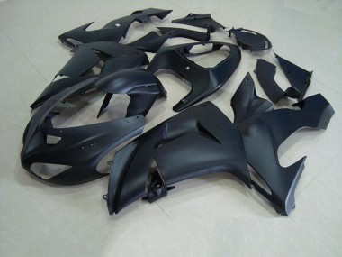Cheap 2006-2007 Matte Black Kawasaki ZX10R Motorcylce Fairings UK
