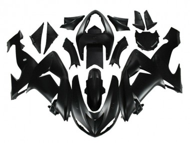 Cheap 2006-2007 Matte Black Kawasaki ZX10R Motor Fairings UK
