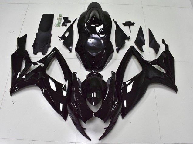 Cheap 2006-2007 Glossy Black Suzuki GSXR 600/750 Bike Fairing UK Cheap 2006-2007 Glossy Black Suzuki GSXR 600/750 Bike Fairing UK